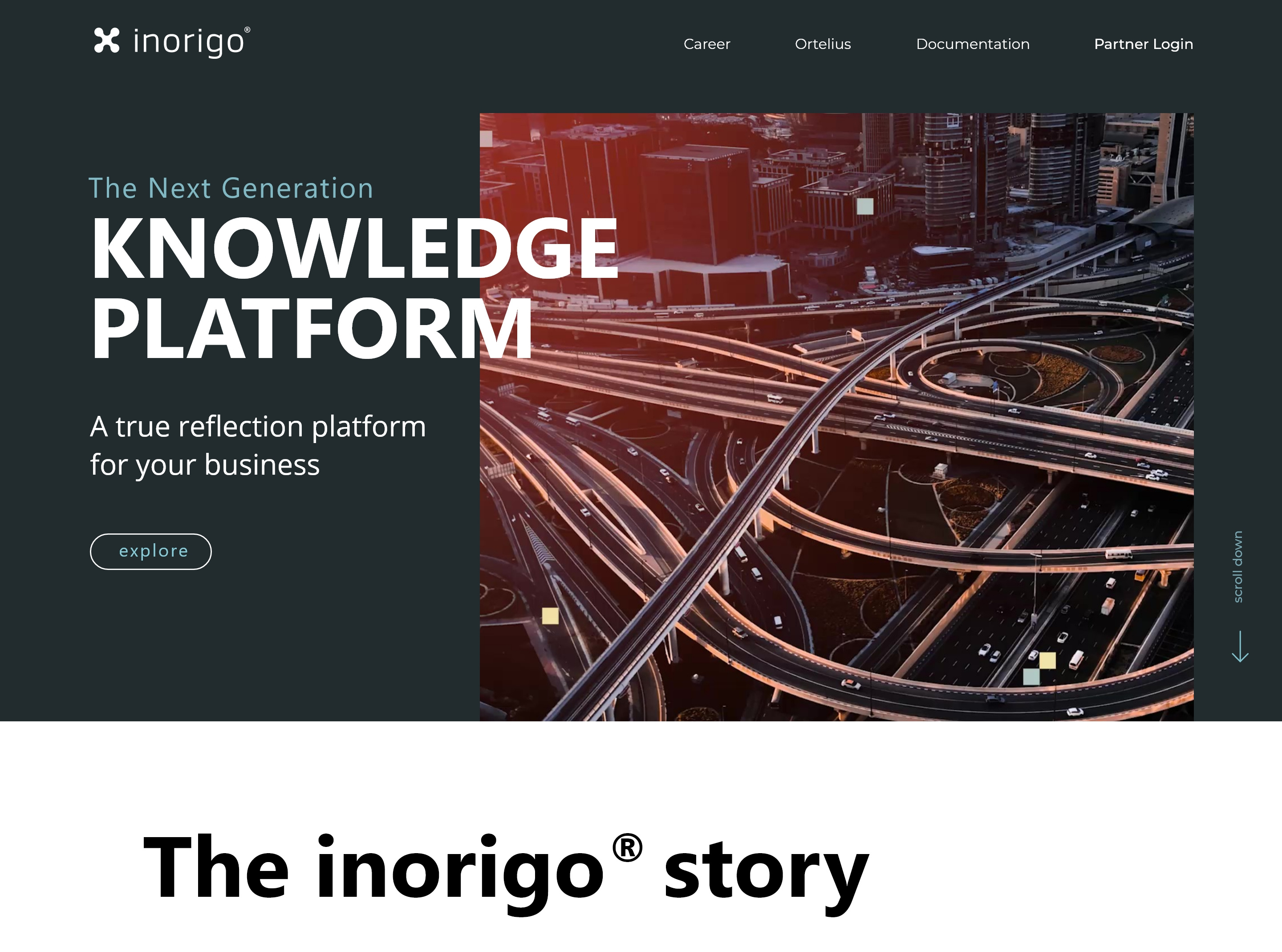 The Next Generation knowledge platform design desktop homepage knowledge next generation platform ui uiux website