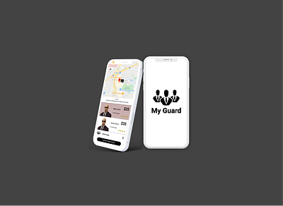 Uber Bodyguard app concept app app design figma uber ui ux