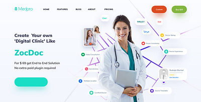 MedicalPro - Medical Directory Solution addon directory directory listing extension listingpro wordpress