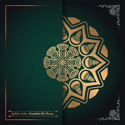 Golden Color Mandala Art Design 15 luxury mandala creative mandala