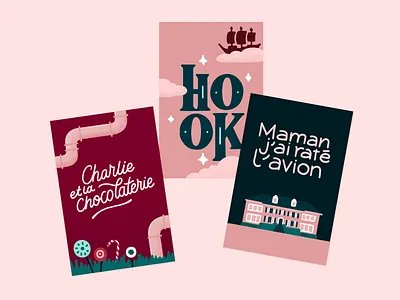 Advent Calendar - Illustration Day 15 charlie chocolate factory film home alone hook illustration lettering posters typography