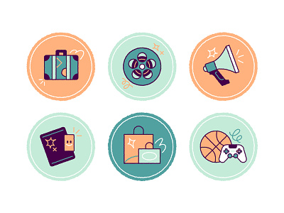 🏀🎮 basketball design editorial games icon illustration movies shopping tablet travel