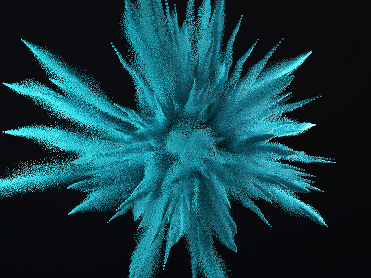 Particle Explosion by Solver 3D (Eka) on Dribbble