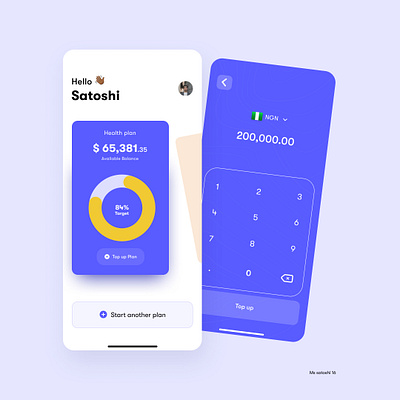 Health savings app adobe xd dailyuichallenge design figmadesign product design typography ux design