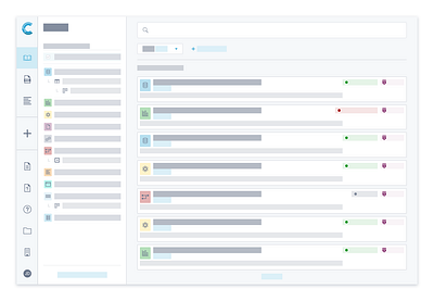 Illustration for Website blue clean data design illustration ui website