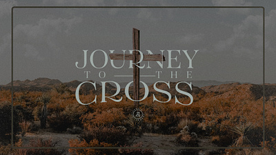 Journey To The Cross | Easter @ myauthenticchurch.com branding church cross design easer jesus photoshop