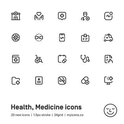 +20 New Health, Medicine vector line icons. Check out the full l essential icons icon design icon pack icons icons design icons pack interface icons line icons sketch sketchicons ui ui design ui designer ui icons ui kit ui pack ui set web design web designer web ui