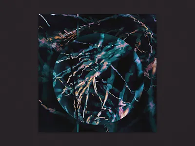 Polygonia - In The Dead Of Night [IO:007] abstract cover cover artwork dark music mystic photoshop