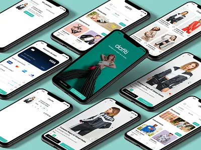 Redesign Dafiti App app design ecommerce app fashion app uidesign user interface design ux