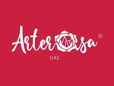 Arterosa Red Color Background 1000px X 1000px