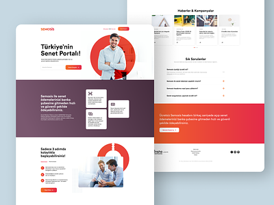 Semosis | Homepage albaraka app branding clean design semosis ui ux webdesign