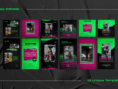 Hypebeast Social Media Template facebook