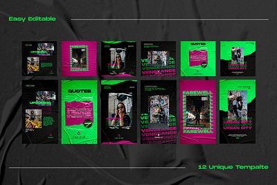 Hypebeast Social Media Template facebook