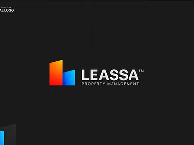 Leassa Gradient Logo Design branding business design ecommerce gradient logo icon icon design logo logo design ui