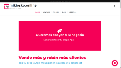 mikiosko.online Website landing page design landingpage website website design