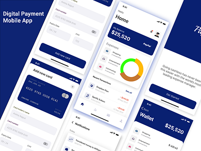 Digital Wallet Mobile App android app android app development app app development branding design digitalwallet ios app iosappdevelopment mobile app onlinepayment