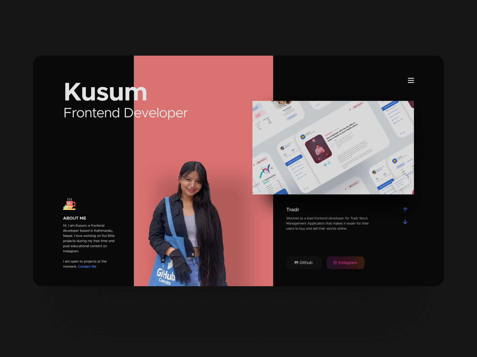 Example of Simple Portfolio Design