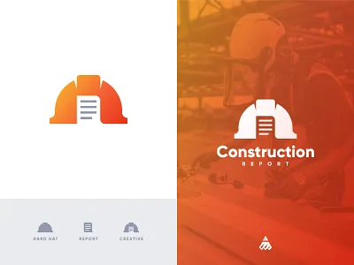Construction Report anshal anshal ahmed app branding craft creative hardhat hardhat logo lconstruction logo logo brand logo brand mark logo branding logo design logo design branding logo maker logodesign logos report report logo
