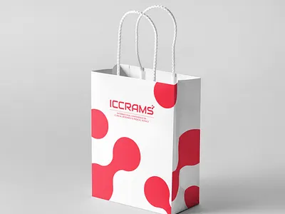 iccrams logo and branding aplication app branding design graphic icon logo mockup