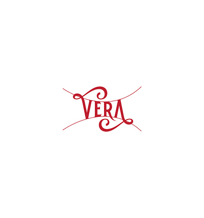 Vera app branding design graphic icon logo mockup