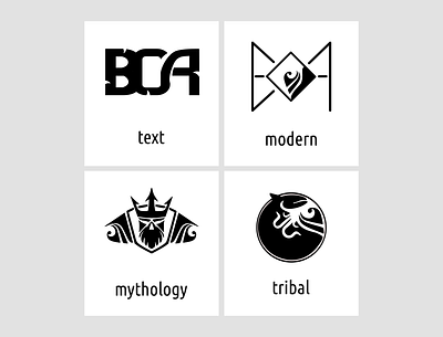 Logo proposals for software BOA logo logotype server system tribal