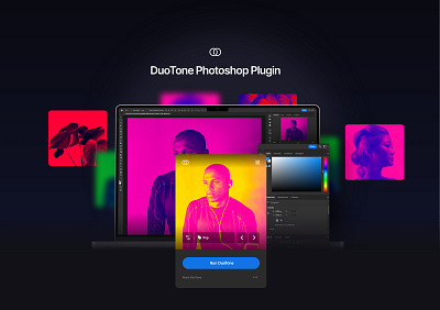 DuoTone Photoshop Plugin (FREE) branding photoshop plugin psd ui web web design