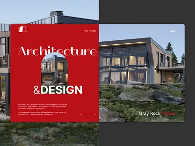 Architect Studio Website architect architecture art design ui ux webdesign website
