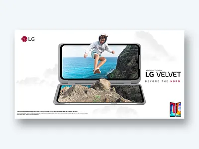 Velvet Smartphone android blue boy creative jump jumping mobile mountain mountains ocean phone rocks sea smartphone social media post water white