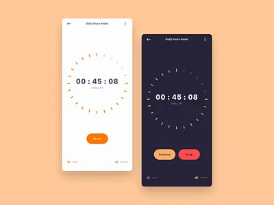 Day 14 - Countdown Timer 100 day challenge 100daychallenge countdown countdown timer daily 100 challenge daily ui dailyui mobile app mobile app design mobile ui timer ui ui ux ui design ux ux design