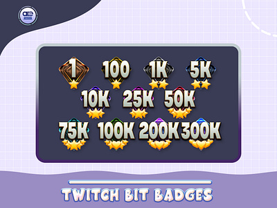Victory Twitch Sub Badges, Cheer Badges animated stream package animated stream screens animated twitch overlay bit badges hearts cute bit badges design illustration loyalty badges stream overlay stream overlays stream package subscriber badges twitch badges twitch bit badge twitch bit badges twitch emotes twitch layout twitch overlay twitch package twitch sub badge