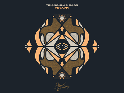Triangular Bass abstract bass cover design ep eye guadalajara illustration mexico music techno triangular