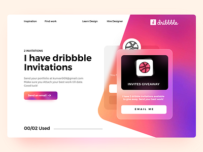 Dribbble invites giveaway (2) design dribbble best shot dribbble invitation dribbble invite dribbbleweeklywarmup invite design invites invites giveaway ui userinterface ux webdesign