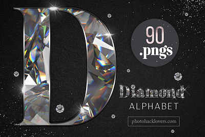 Diamond Alphabet Clipart diamond letters