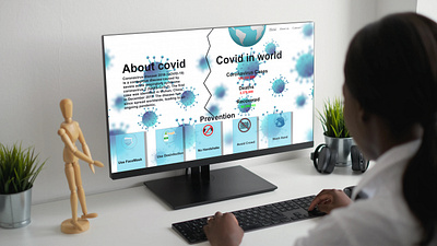 Covid19 adobexd beginner covid 19 covid19 webdesign website design