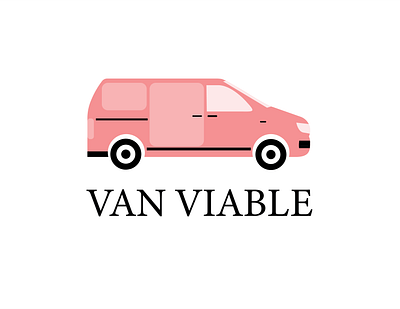 van design illustration logo minimal