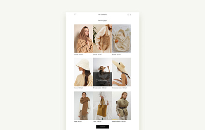 Women's Clothing Online Store Design design figma online shop online store portfolio ui design uidesign ux design uxdesign web web design webdesign website website design