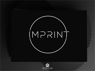 imprint logo design inspiration abstract brand identity brandidentity branding brandmark design designispiration font graphicdesigner icon identity illustration impact imprint improvement initials logo logoinspiration monogram template