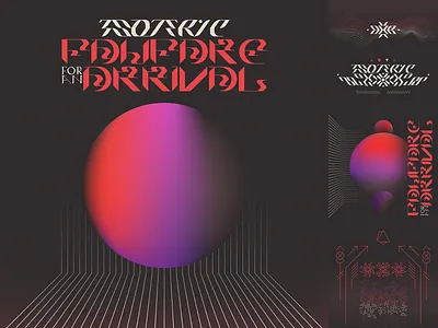 Fanfare for an Arrival art art direction branding cover art digital art graphic design illustration type design typography