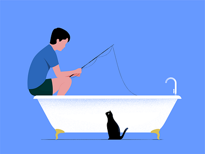 Shot#166 digital flatcolors illustration minimalistic