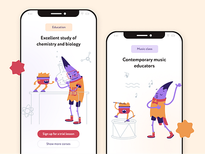Class app class college illustration illustrations illustrator music school vector website