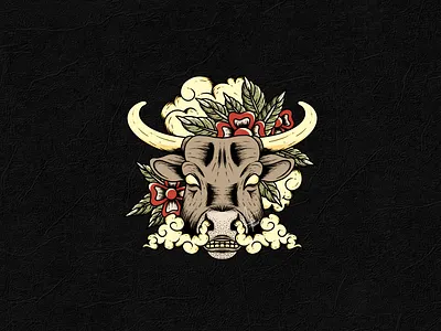 OXEN POWER art artwork design design art illustration logo ox skateboard tshirt tshirtdesign