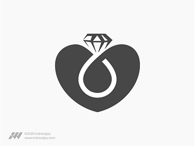 Love Diamond Logo Design brand brand identity branding clean company creative design designer diamond elegant heart icon identity jewelry logo logo design logo designer logodesign logos love