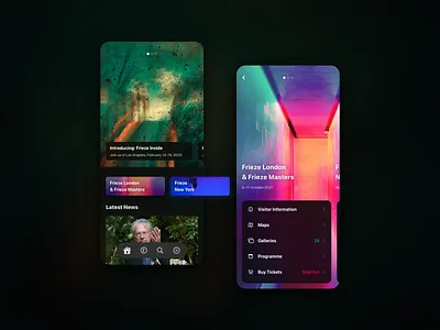 Art Gallery App app app design application design branding design mobile mobile app ui uidesign uiux user experience user interface user interface design userinterface ux