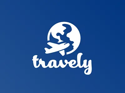 travely branding design flat icon icons logo logo design logo designer logo maker logodesign plane logo travel logo