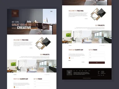Tree Ring figma html css interaction design invisionapp photoshop ui ux design