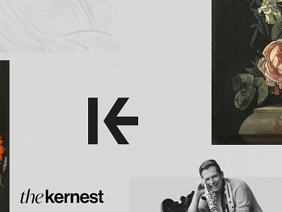 The Kernest — Teaser arrow logo ek grids k and arrow k monogram ke ke logo ke monogram kern kernest kerning logo logotype logotypedesign monogram teaser type typograhic typography