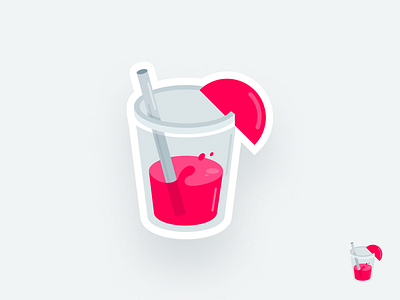 Woke Juice design illustration illustrations modern simple sticker vector wokejuice