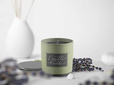 Candle breathe - lettering apparel graphics branding calligraphy candle clothing fashion font hand writing identity letering logodesign logotype mark packaging script type typography wear
