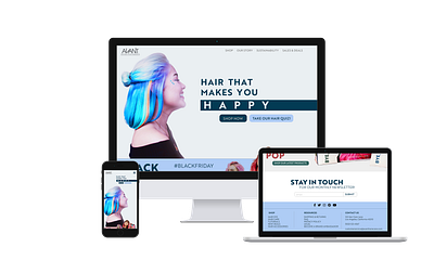 Avant Web Splash Page branding branding design mobile design web design website design