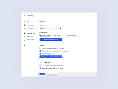 Settings – Daily UI #007 app dailyui design minimalist settings settings page simple ui working